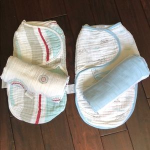 Aden & Anais Easy Swaddle and Swaddle Blankets